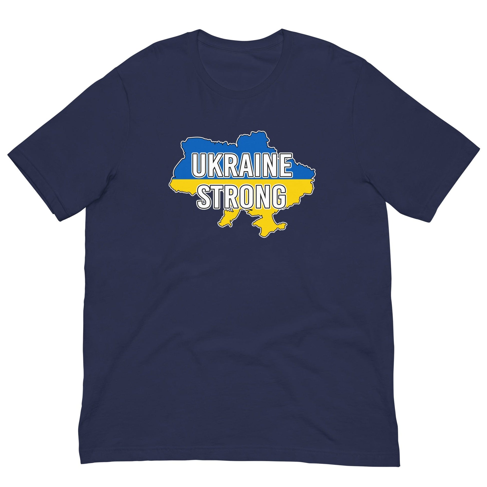 Ukraine Strong T-shirt Navy / XS