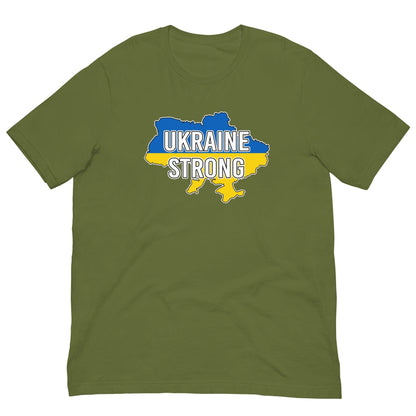 Ukraine Strong T-shirt Olive / S