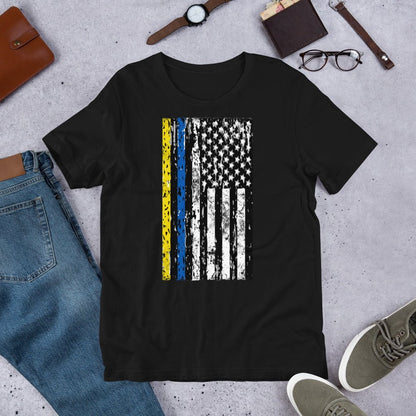 Ukrainian American Flag T-shirt