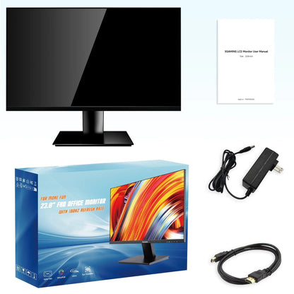 Ultra-Thin 24Inch 100Hz Gaming Monitor, FHD 1080P LED Monitor, 1920*1080P Monitor for Home Office, IPS HDR Computer Monitor HDMI Display with Low Blue Light, Free Sync, VESA Compatible 24" / 24Inch