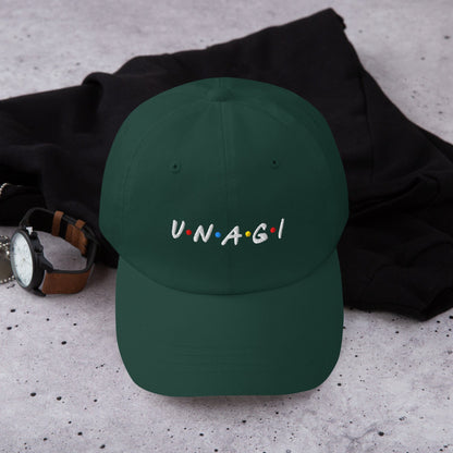 Unagi Funny TV show Embroidered Hat Spruce