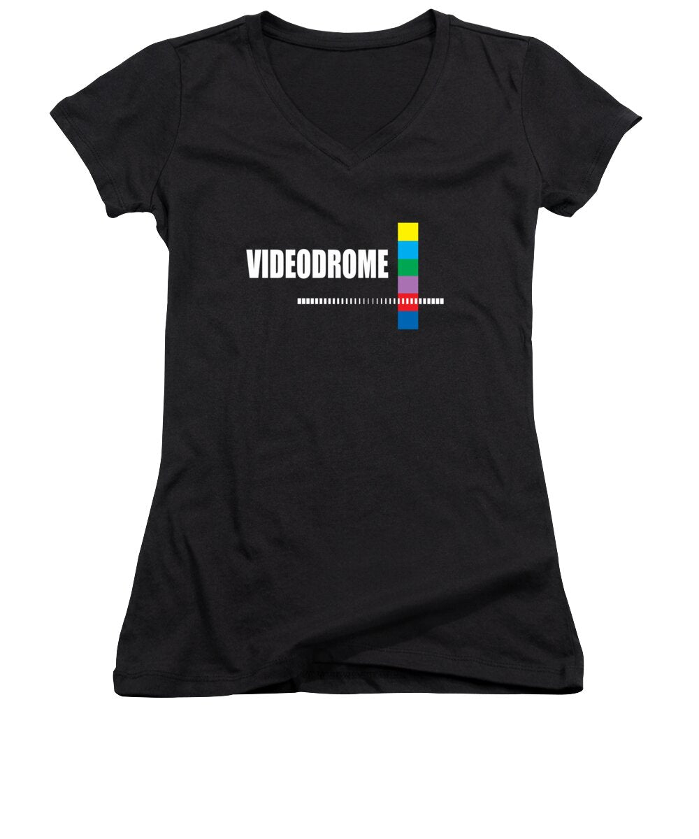 Videodrome - Women's V-Neck