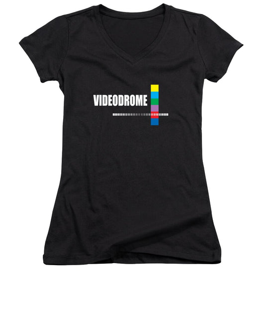 Videodrome - Women's V-Neck
