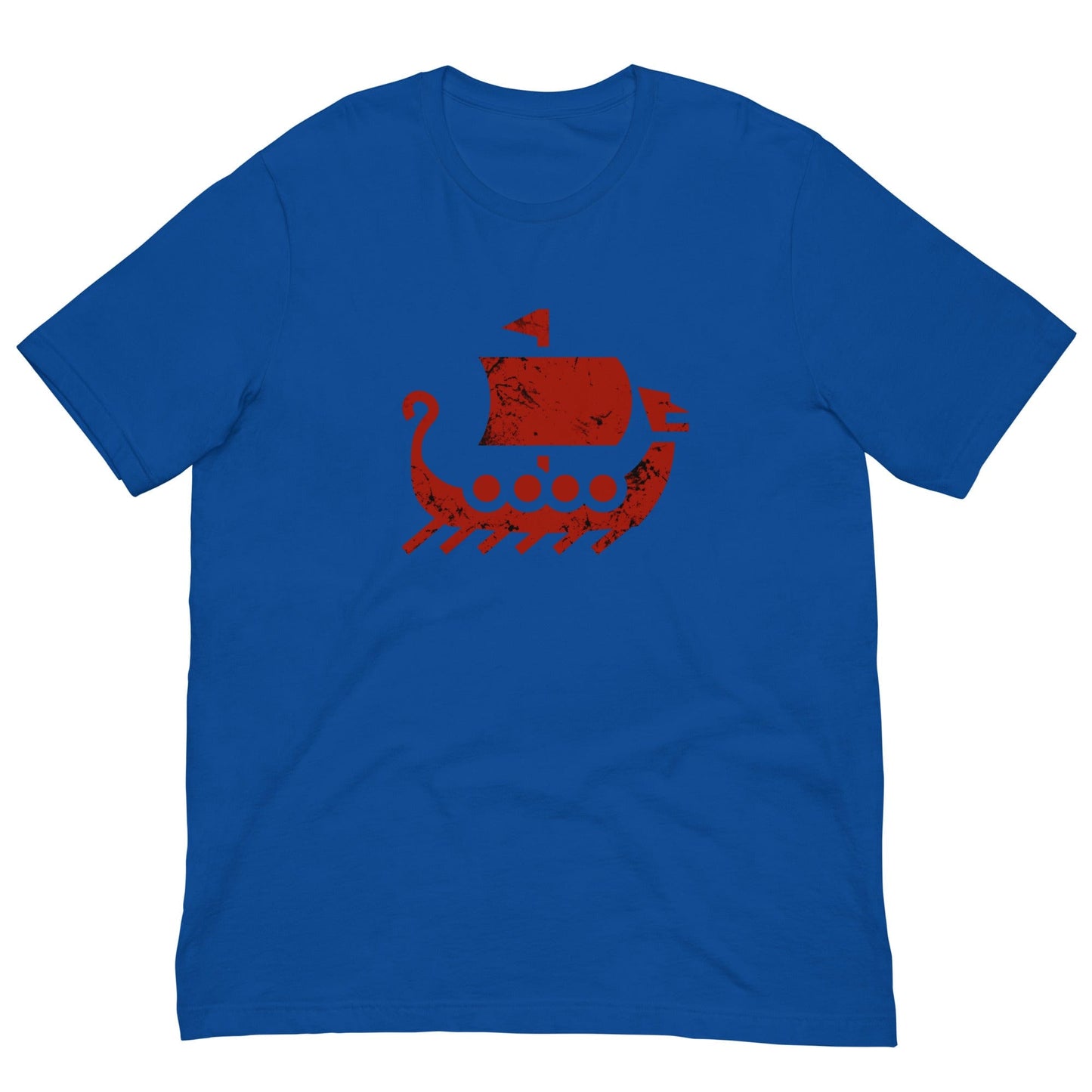 Viking Drakkar Ship T-shirt True Royal / S