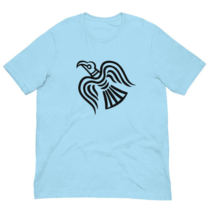 Viking Raven T-shirt Ocean Blue / S