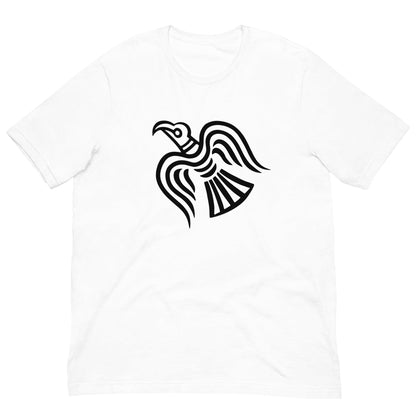 Viking Raven T-shirt White / XS