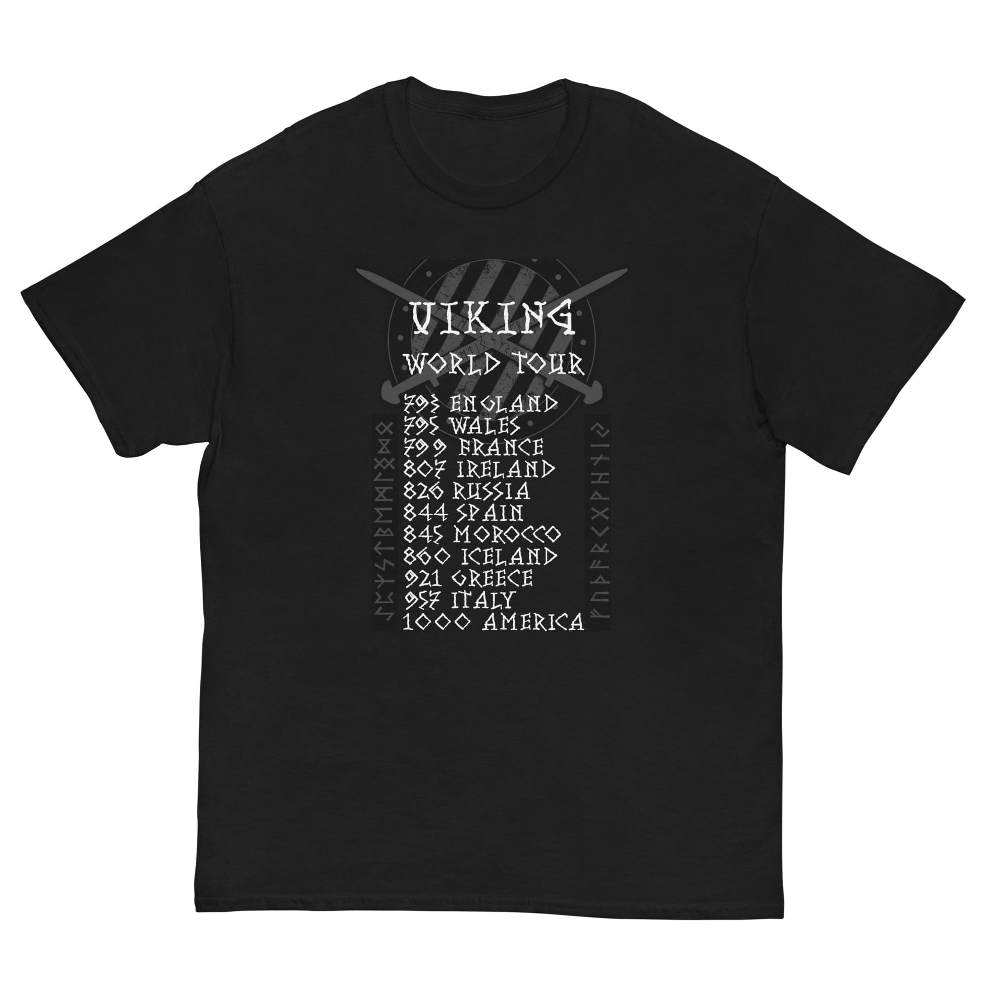Viking World Tour T-shirt Black / S
