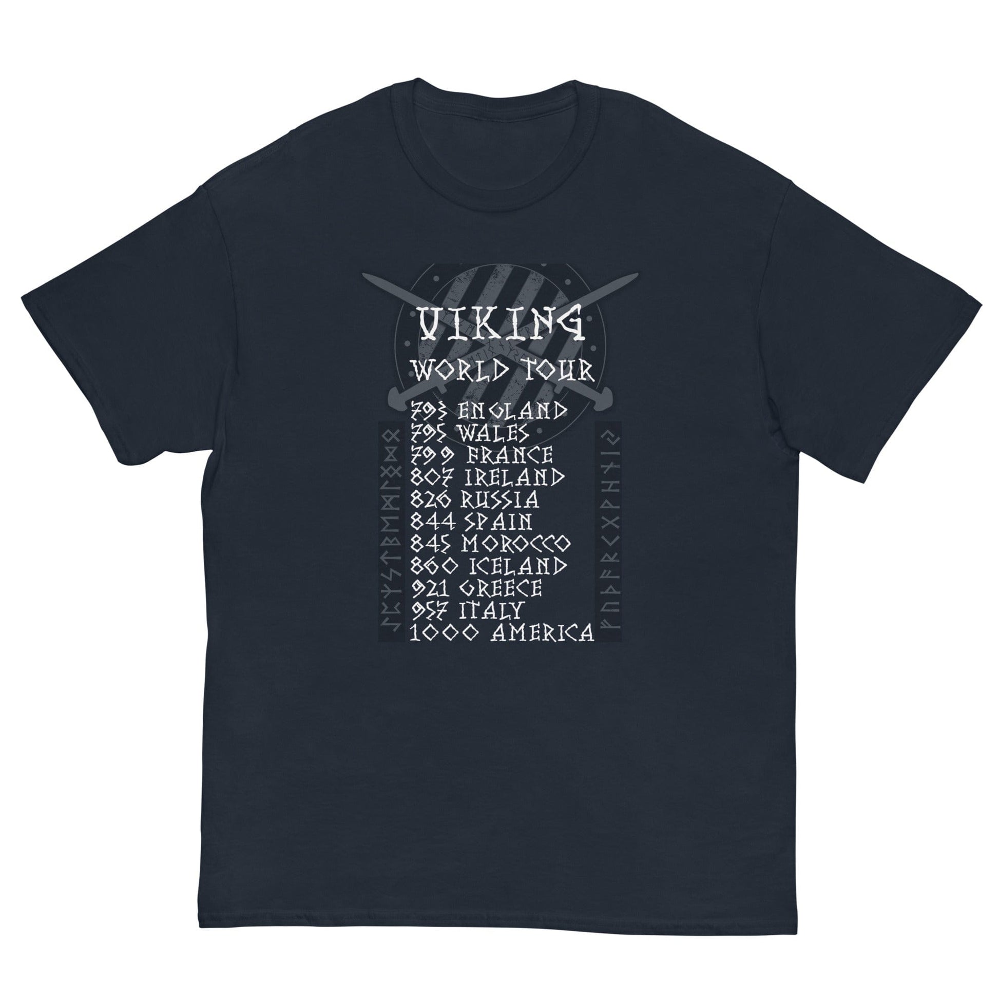 Viking World Tour T-shirt Navy / S