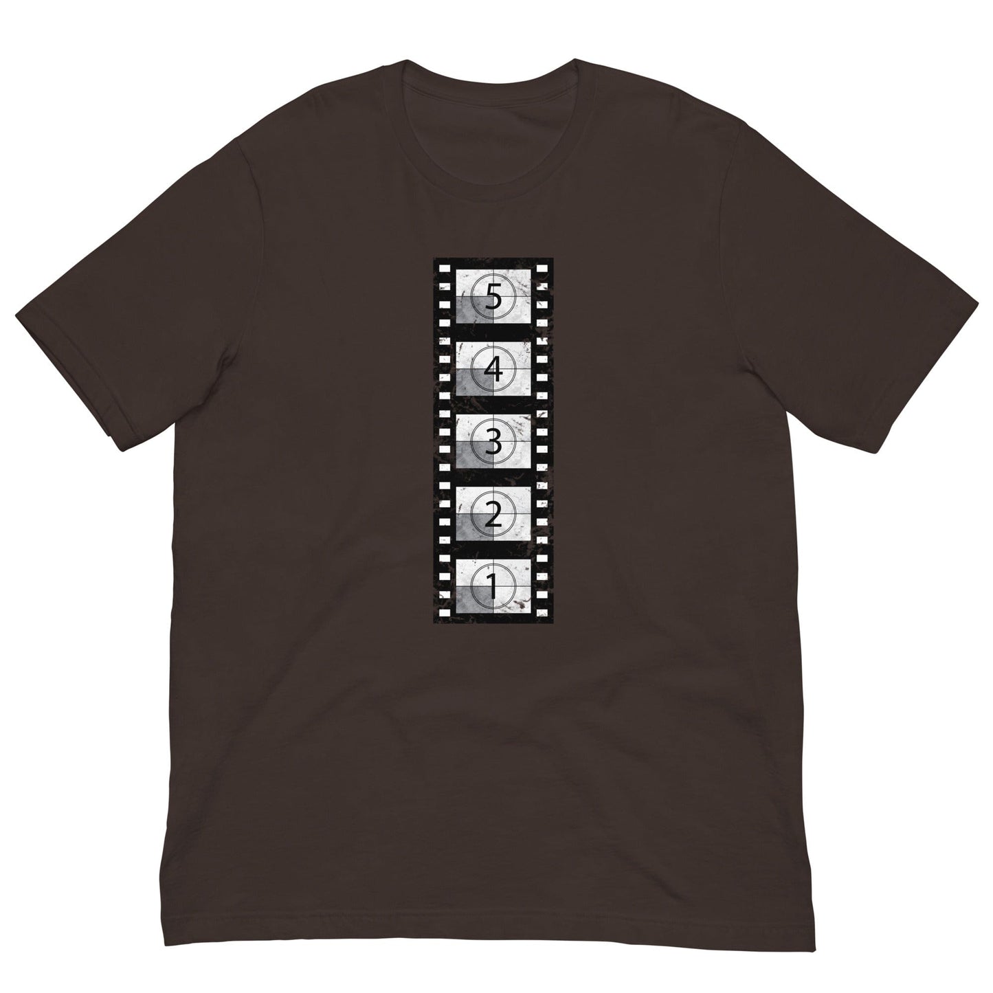 Vintage Film Reel T-shirt Brown / S