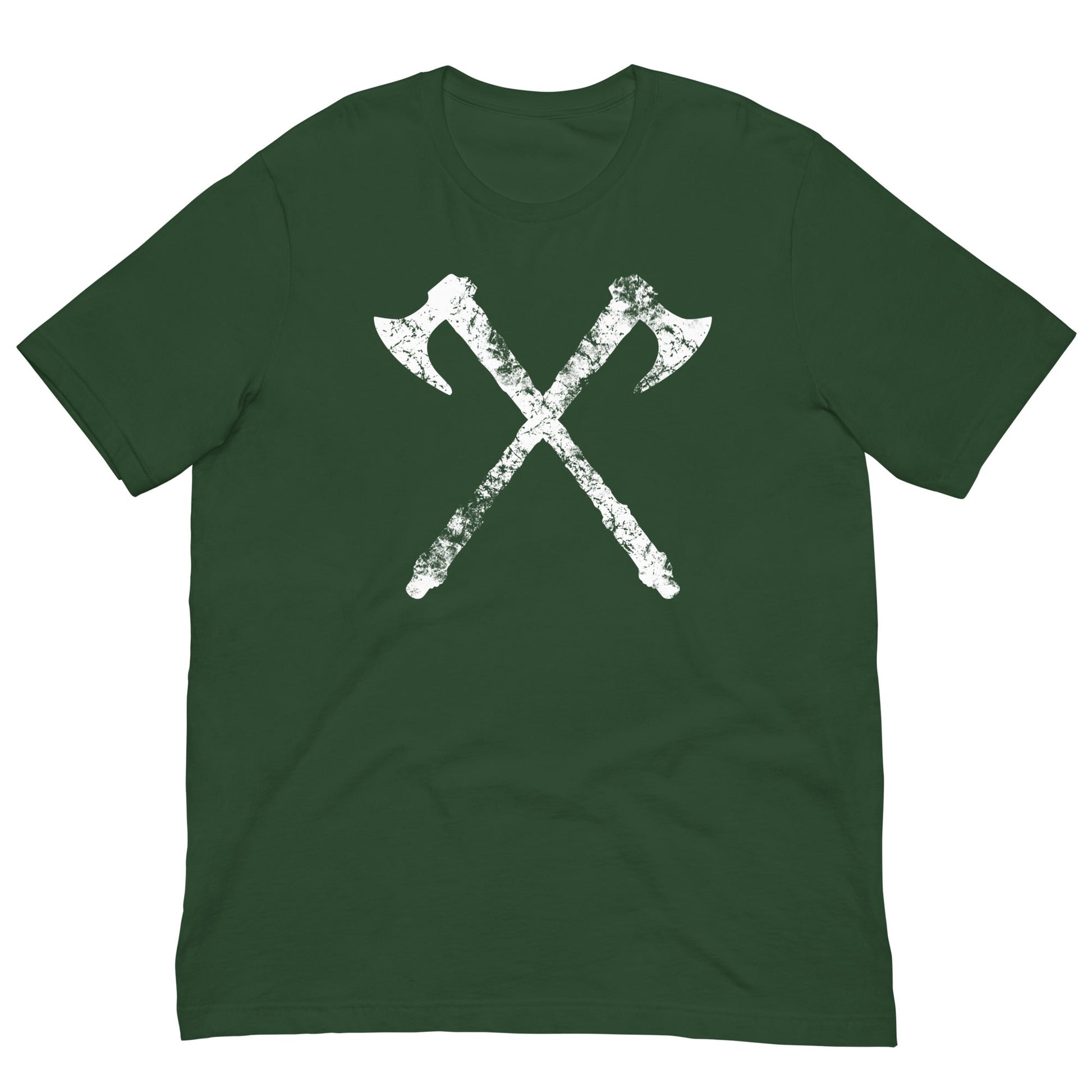 Scar Design Forest / S Vintage Viking Axes T-shirt