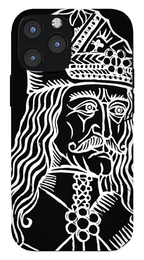 Vlad Tepes Dracula Woodcut - Phone Case