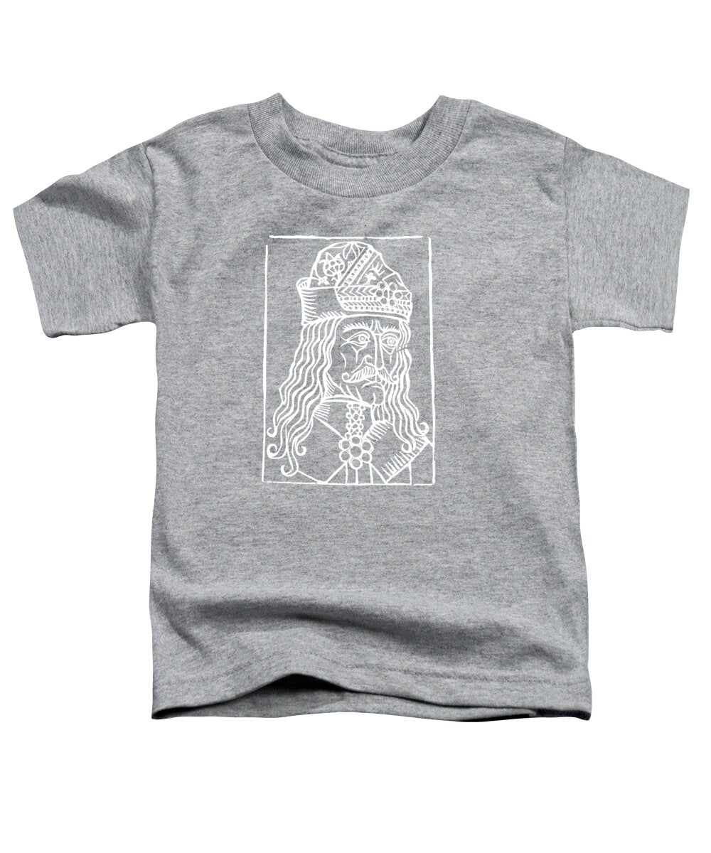 Vlad Tepes Dracula Woodcut - Toddler T-Shirt