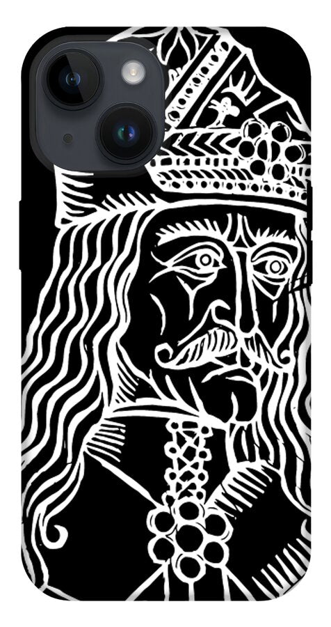 Vlad Tepes Dracula Woodcut - Phone Case