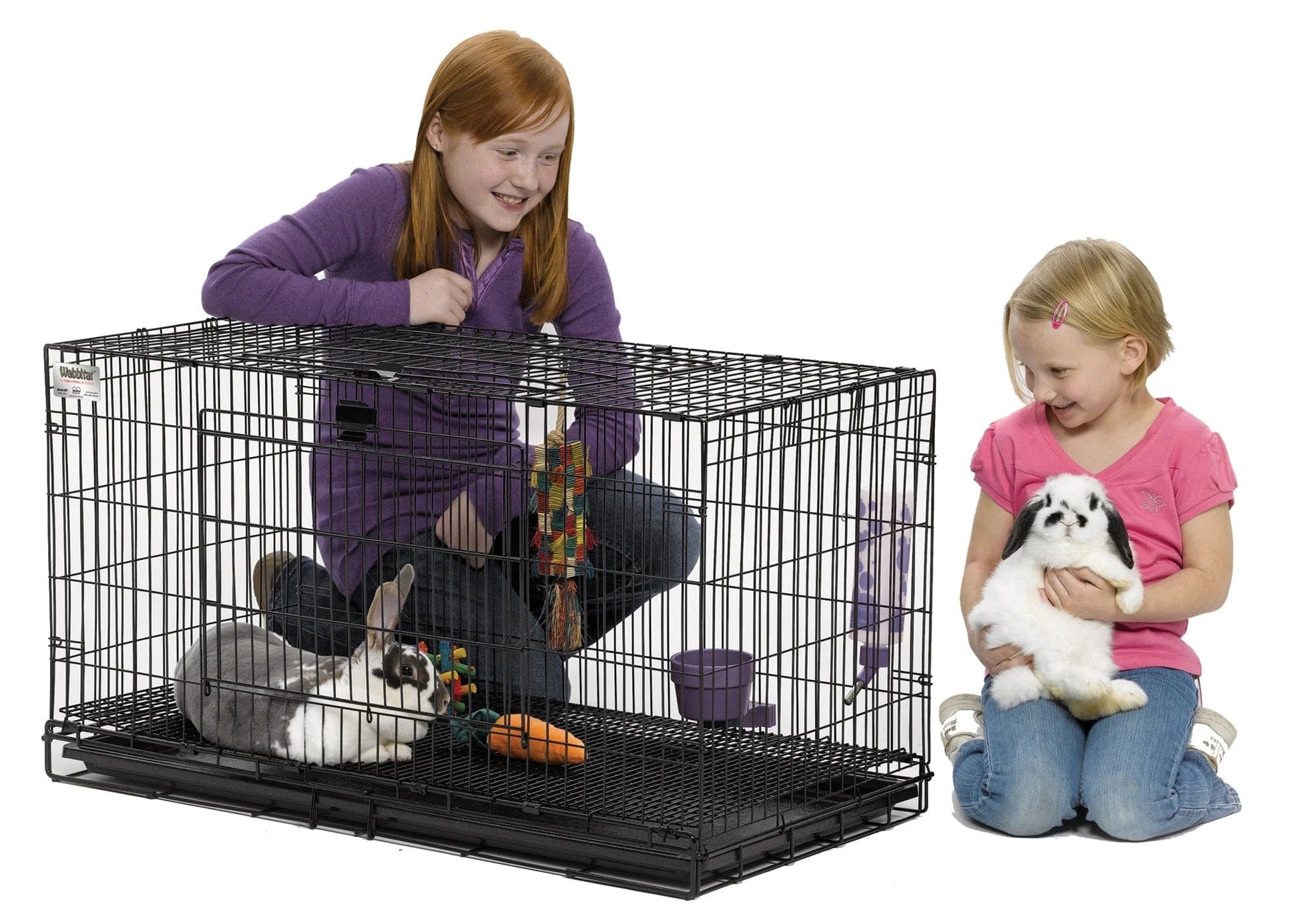 Wabbitat Folding Rabbit Cage 37"