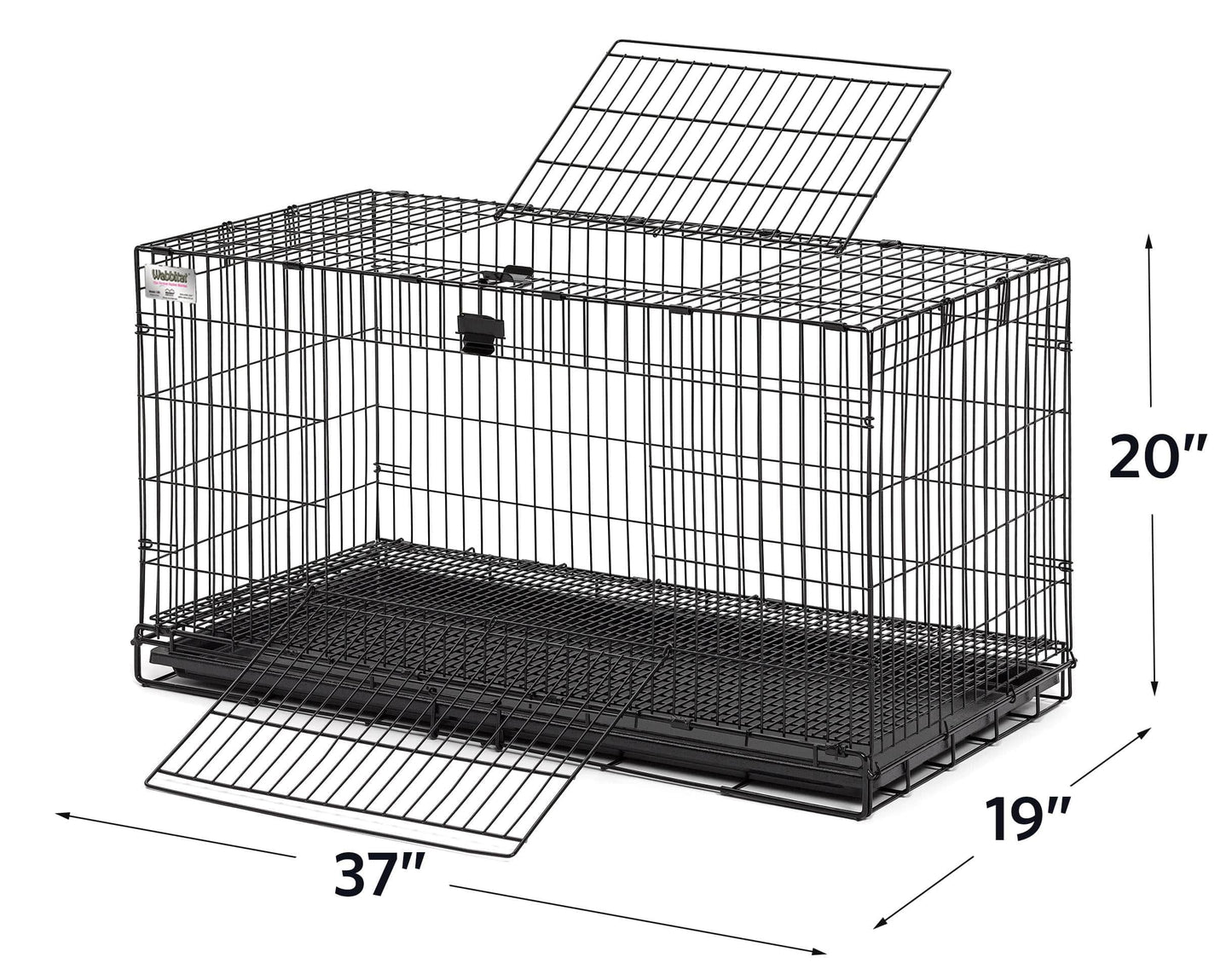 Wabbitat Folding Rabbit Cage 37"