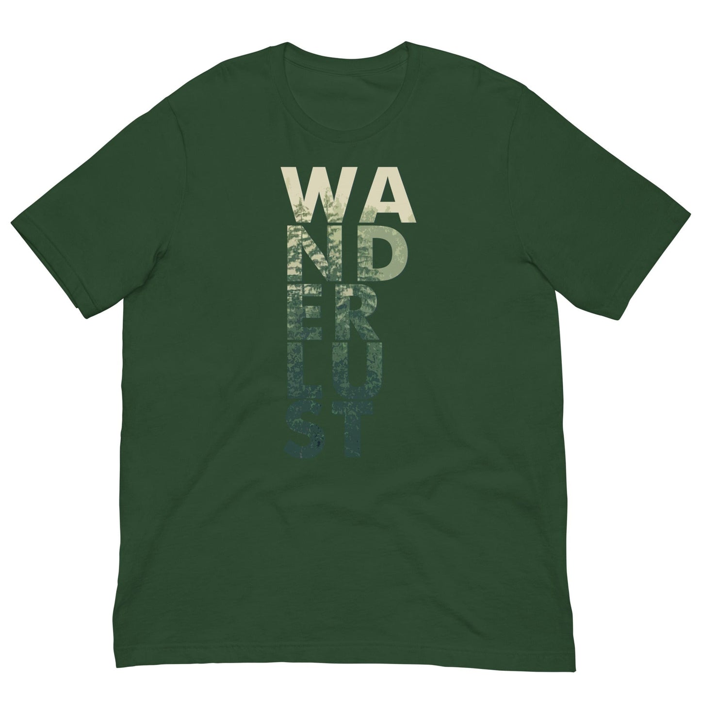 Wanderlust T-shirt Forest / S