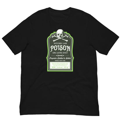 Witches Lair Poison T-shirt Black / XS