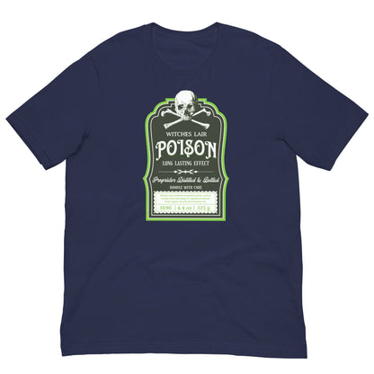 Witches Lair Poison T-shirt Navy / XS