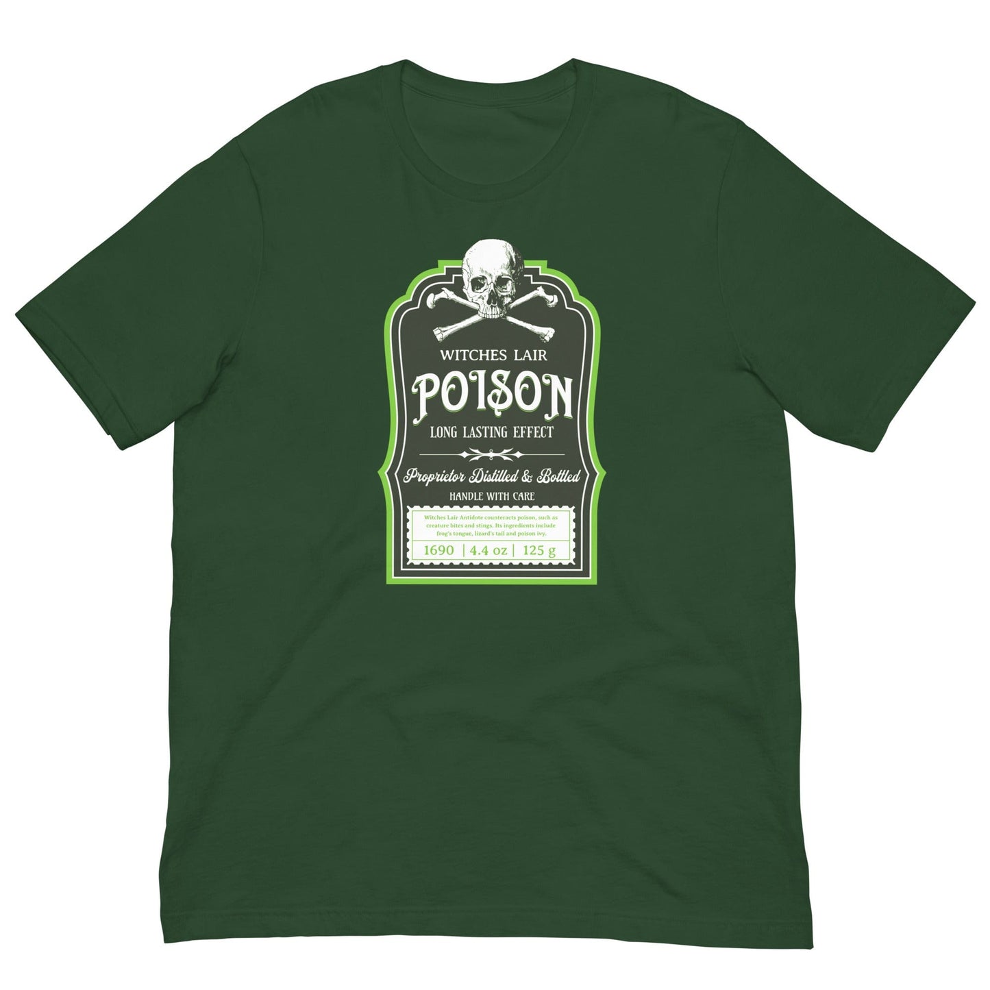 Witches Lair Poison T-shirt Forest / S