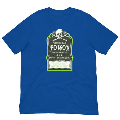 Witches Lair Poison T-shirt True Royal / S