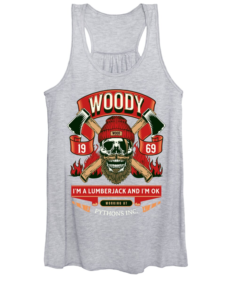 Woody the Lumberjack - Women's Tank Top
