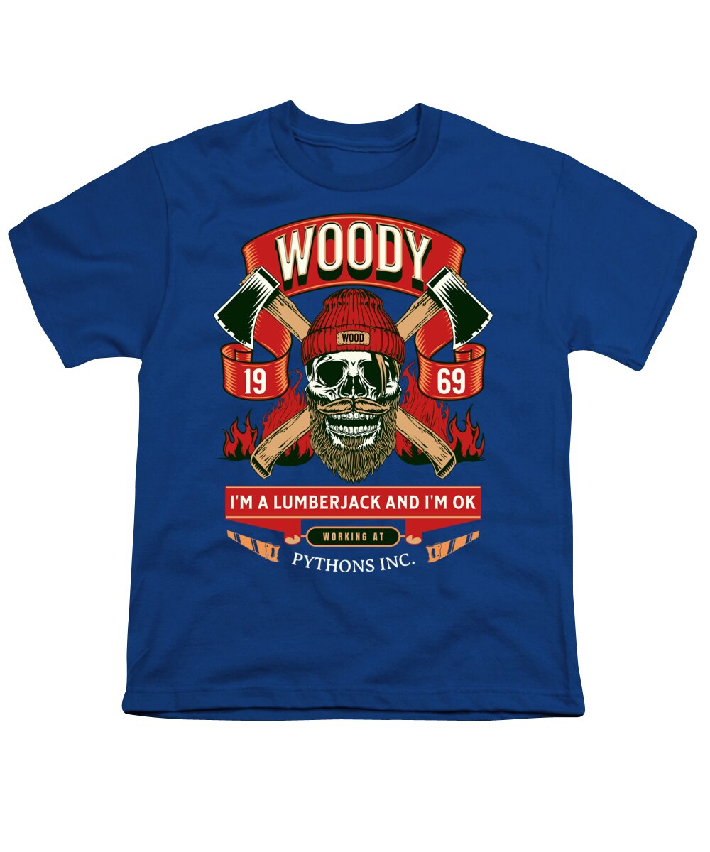 Woody the Lumberjack - Youth T-Shirt