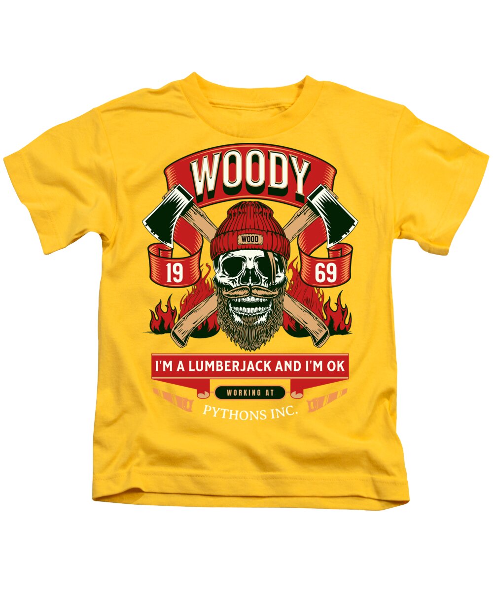 Woody the Lumberjack - Kids T-Shirt