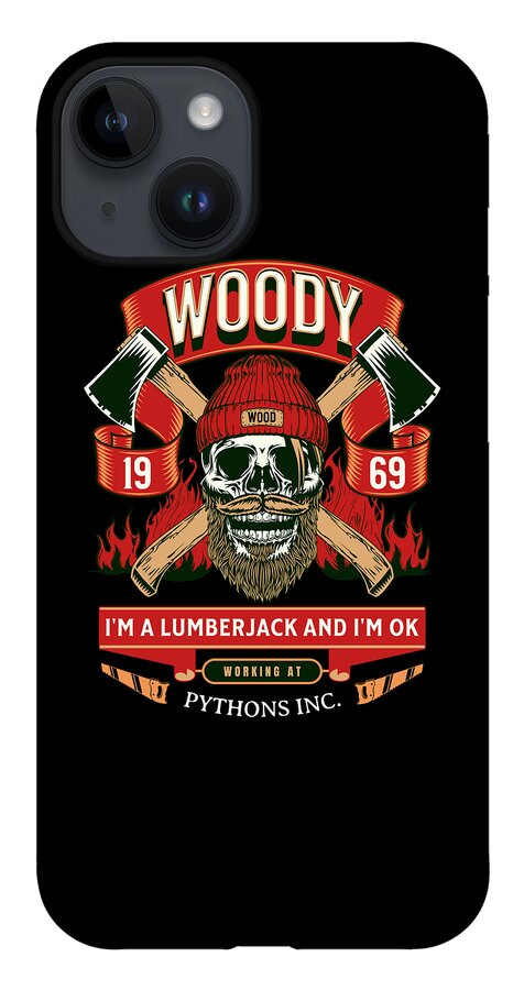 Woody the Lumberjack - Phone Case