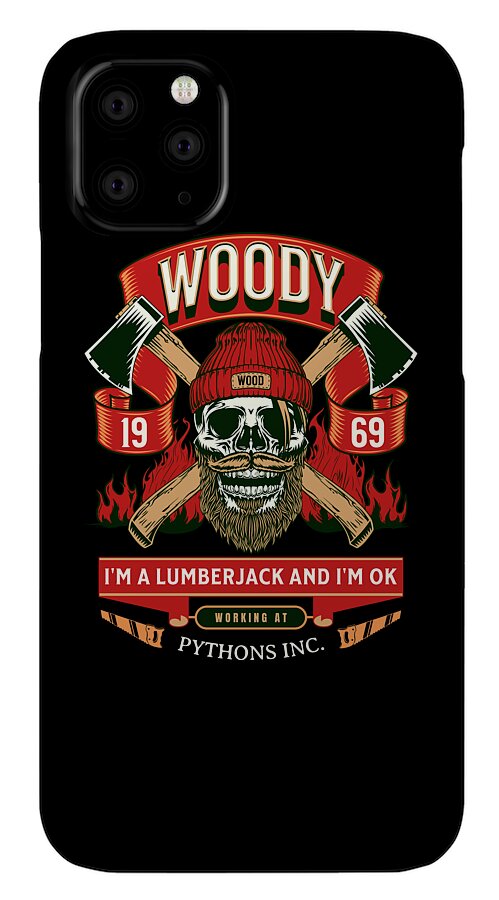 Woody the Lumberjack - Phone Case
