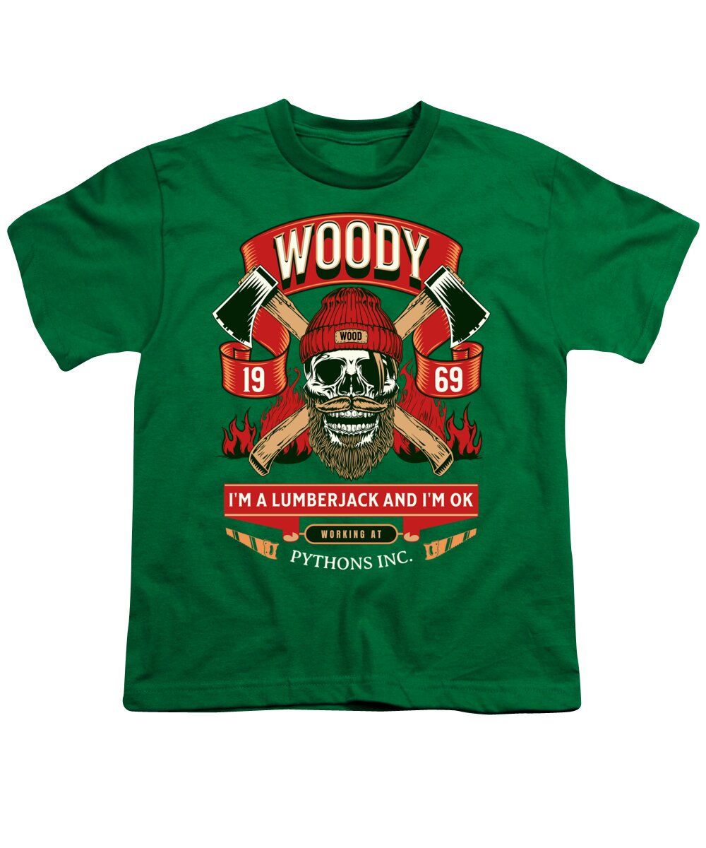 Woody the Lumberjack - Youth T-Shirt