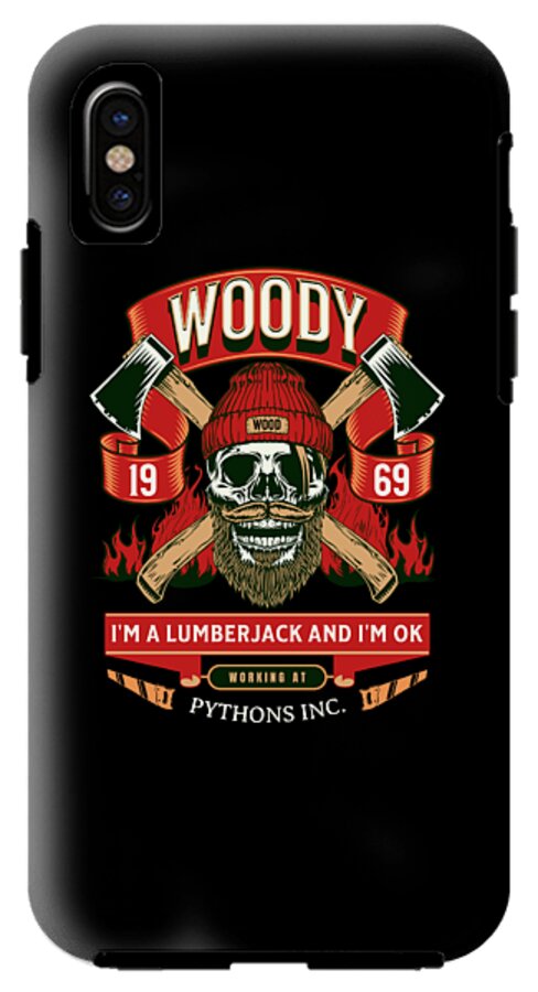 Woody the Lumberjack - Phone Case