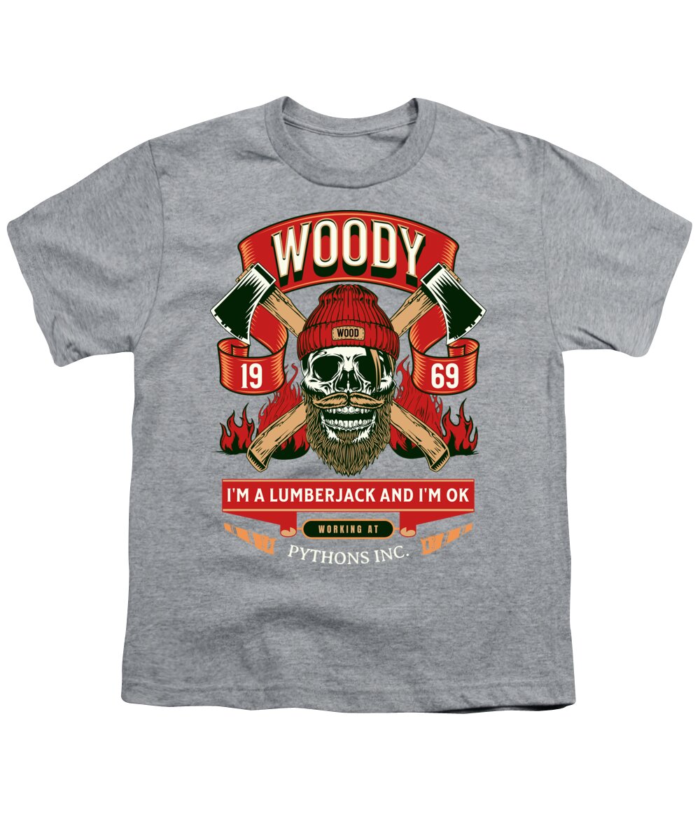 Woody the Lumberjack - Youth T-Shirt