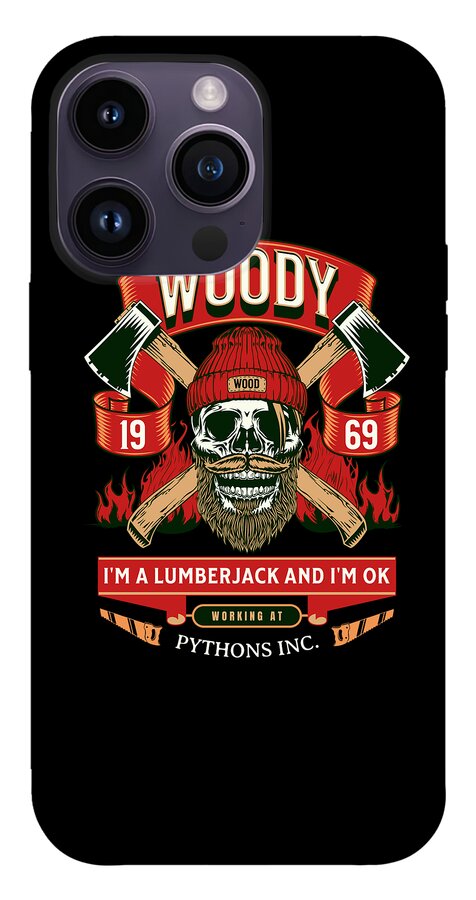 Woody the Lumberjack - Phone Case