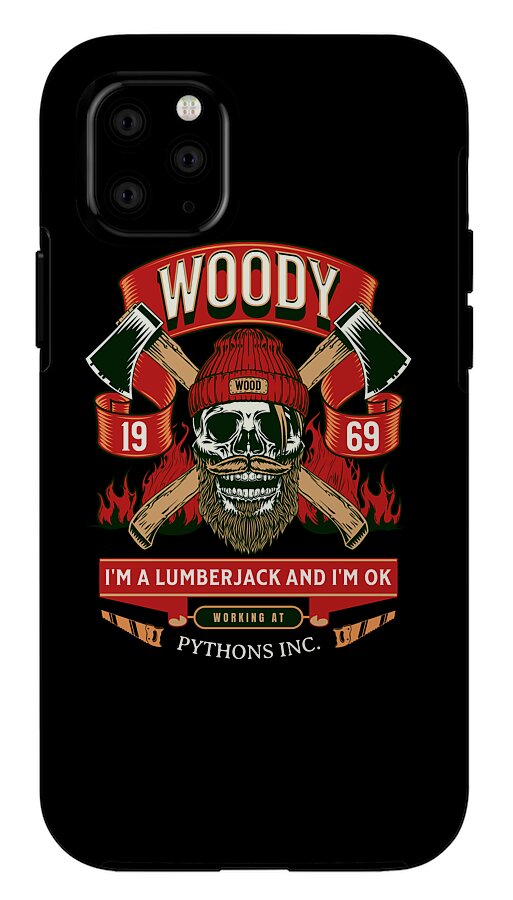 Woody the Lumberjack - Phone Case