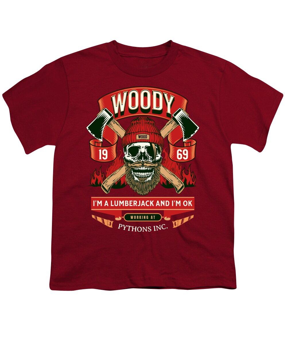 Woody the Lumberjack - Youth T-Shirt
