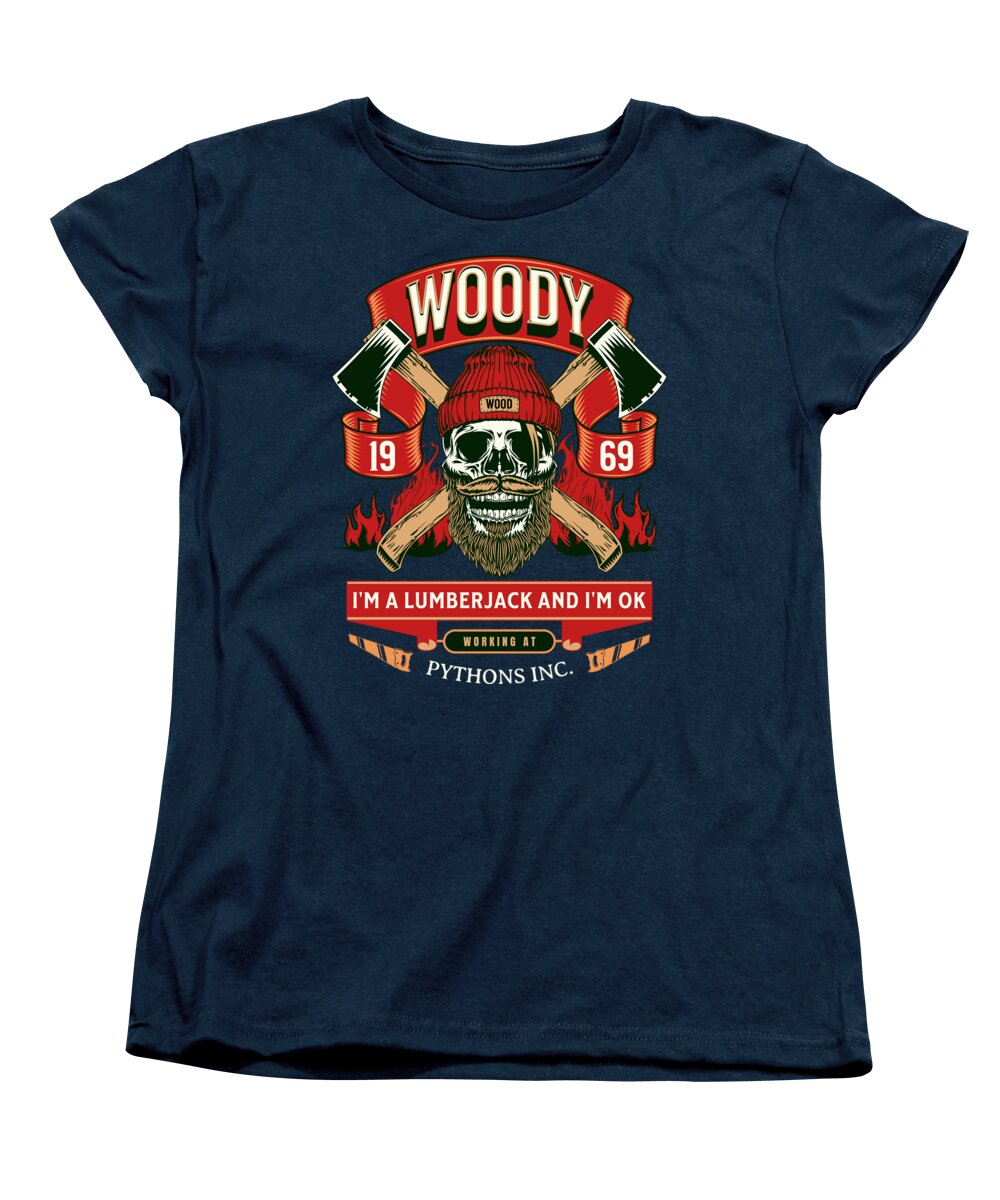 Woody the Lumberjack - Women's T-Shirt (Standard Fit)