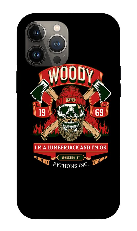 Woody the Lumberjack - Phone Case