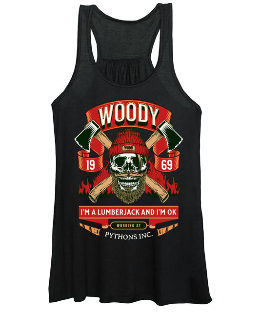 Woody the Lumberjack - Women's Tank Top