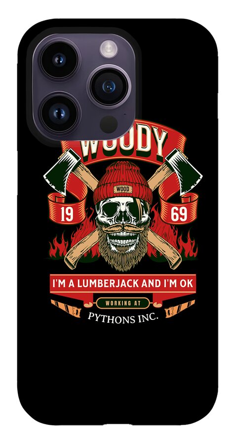 Woody the Lumberjack - Phone Case