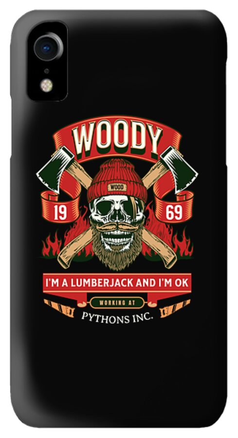 Woody the Lumberjack - Phone Case