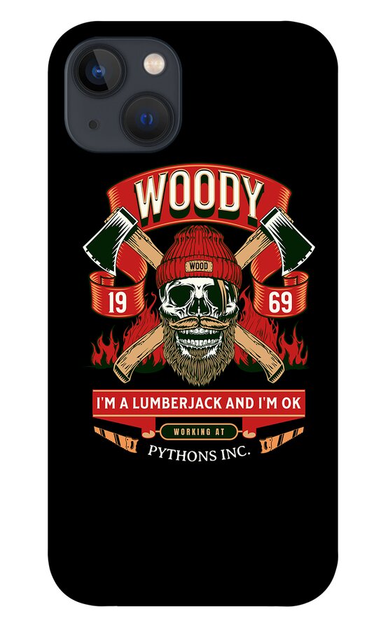 Woody the Lumberjack - Phone Case