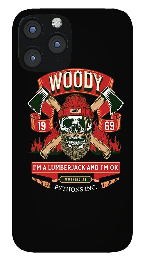 Woody the Lumberjack - Phone Case
