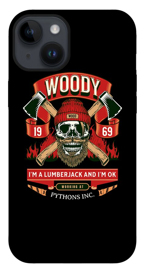 Woody the Lumberjack - Phone Case