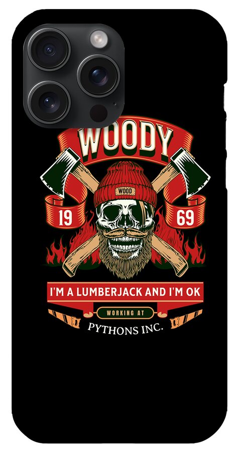 Woody the Lumberjack - Phone Case