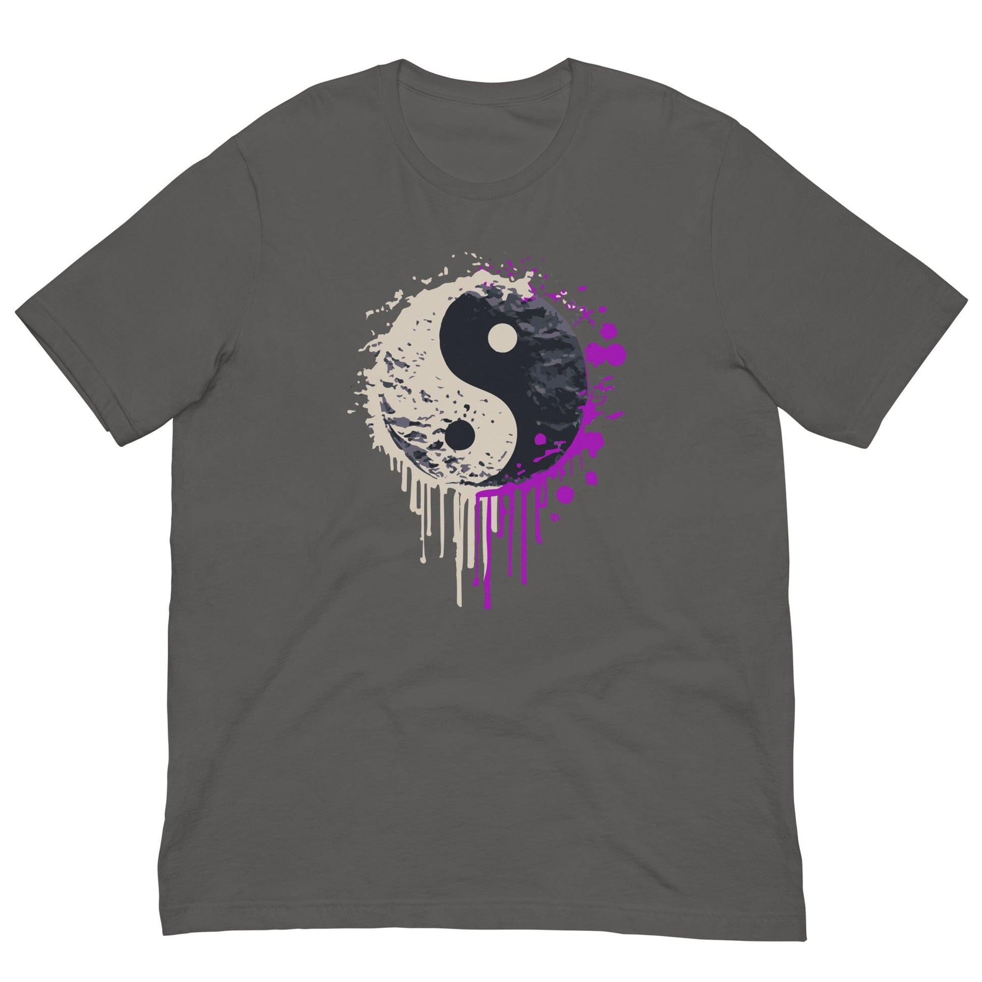 Yin Yang T-shirt Asphalt / S