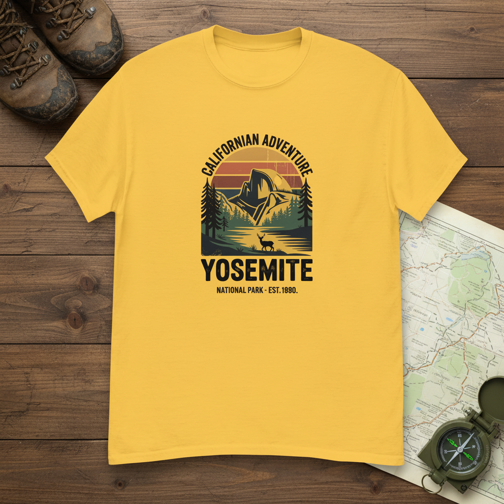 Yosemite National Park Graphic T-Shirt