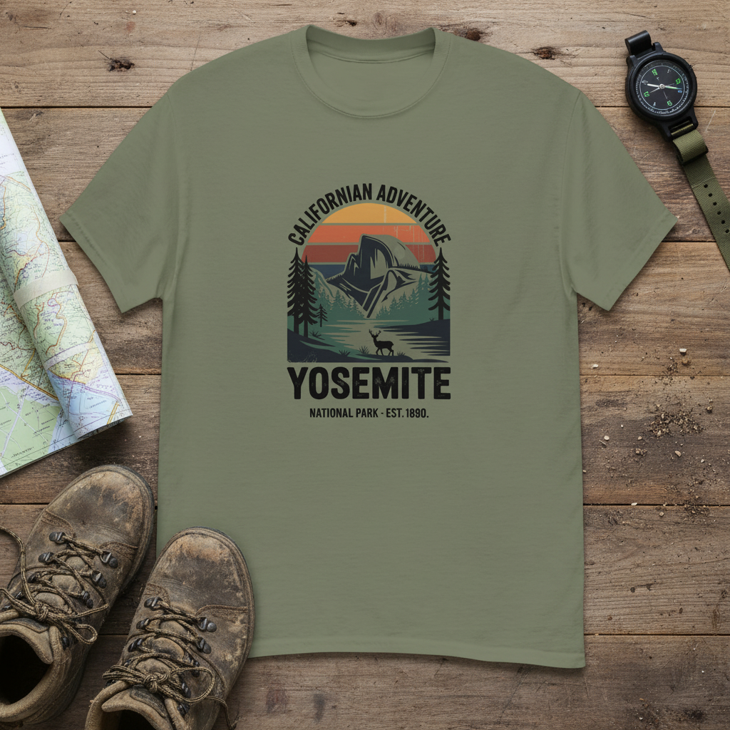 Yosemite National Park Graphic T-Shirt