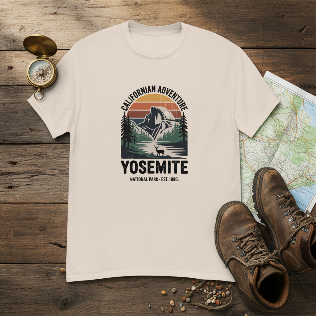 Yosemite National Park Graphic T-Shirt