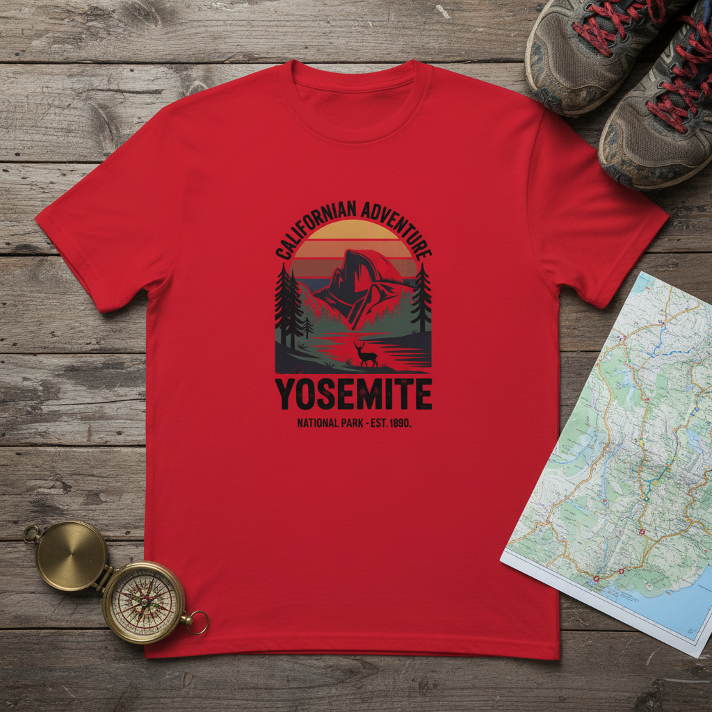 Yosemite National Park Graphic T-Shirt